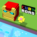 Cuby Road is an arcade game where players control a cube character and cross an area filled with enemies and obstacles. Try to go as far as possible to achieve a high score.