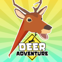 Take on the role of a strange deer causing trouble in the city in Deer Adventure. Start the game and see what you can do as a wild animal in the human world!