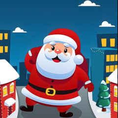 Pixel Santa Run