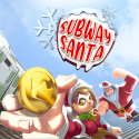 Subway Santa is an endless runner with a winter theme. You play as a princess, surfing on the subway tracks in the city to escape from the pursuit of Santa Claus.