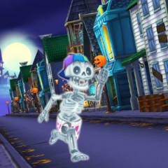 Angry Gran Run - Halloween Village